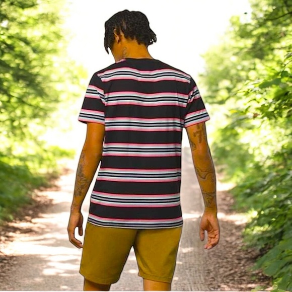 Vans Men’s Black Canton Emory Short Sleeve Tee - Picture 4 of 16